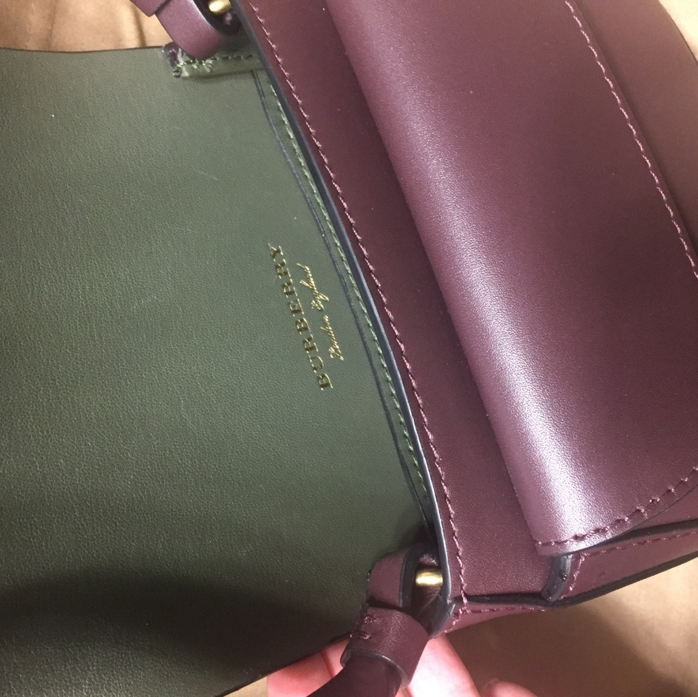 Authentic Burberry Crossbody Satchel - Picture 6 of 7
